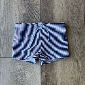 Minnow Blue Striped Swim Brief